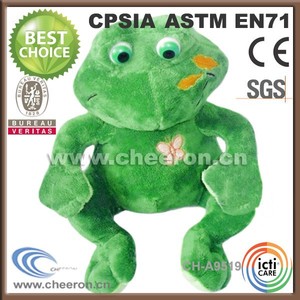 En peluche grenouille verte jouet, Grenouille verte <span class=keywords><strong>mini</strong></span> jouet - Product Image 3