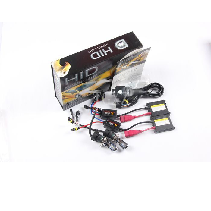 Высококачественная ксеноновая лампа 6000k, 12 В переменного тока, 55 Вт, h4-3 h4, hi lo hid, комплекты ксеноновых ламп hid, Комплект Ксеноновых балластов для автомобиля