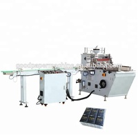 Línea de Producción Automática de Máquinas para Plegar y Grabar Papel Tisú para Pañuelos