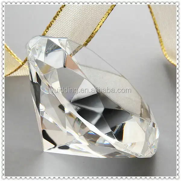 di cristallo trasparente vetro finto diamante per il 2015 vendita calda