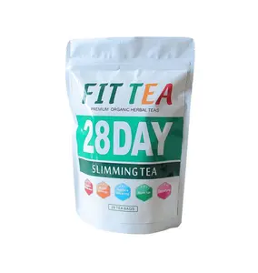 Фирменный травяной чай, 28 пакетиков, чай для детоксикации с натуральным ингредиентом, раствор для сжигания жира и потери веса