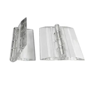 hesther 65 x42 Clear Acrylic Hinge Transparent Folding Furniture Hinge