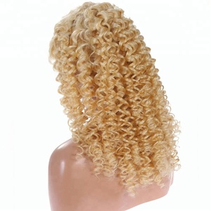 Parrucca Full Lace in Capelli Umani Vergini Brasiliani 613 Biondi Ricci con Baby Hair - Product Image 2