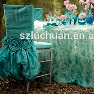 Luchuan-<span class=keywords><strong>fundas</strong></span> decorativas para sillas y mantel, cubierta para sillas de boda, eventos - Product Image 1