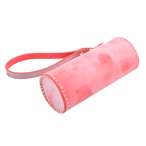 Housse isotherme en cuir véritable de qualité supérieure pour flacon, protège-bouteille portable pour spiritueux, personnalisable pour cadeau d'entreprise - Product Image 3