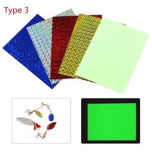 5 pièces/sac pêche leurre autocollant holographique adhésif <span class=keywords><strong>Film</strong></span> Flash bande pour <span class=keywords><strong>la</strong></span> pêche à <span class=keywords><strong>la</strong></span> <span class=keywords><strong>mouche</strong></span> - Product Image 3