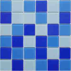 1X1 <span class=keywords><strong>2X2</strong></span> popüler mavi cam kristal mozaik fayans yüzme havuzları için - Product Image 6