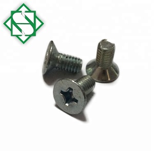 Din965 chìm hình bầu dục đầu máy vít màu xanh kẽm mạ may Micro vít kích cỡ khác nhau M2-M8 nắp phẳng đầu RÀNG BUỘC - Product Image 5