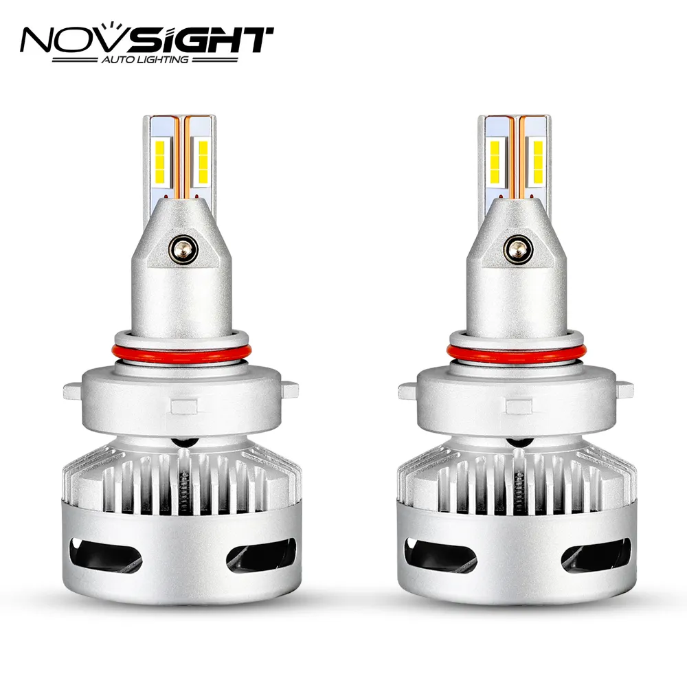 Novsight A500-N26 Nhỏ Hơn Có Kích Thước 12000Lumens 90W D1 D2 9012 H7 H11 9005 360 Phụ Tùng Ô Tô Bóng Đèn Xe Dẫn Dẫn Đèn Pha H7 Cho Ống Kính Dự Án