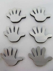 แม่เหล็กติดตู้เย็นรูปเป็ด6ชิ้นแข็งแรงสำหรับตกแต่ง - Product Image 4