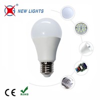 Bombilla LED de Aluminio y Plástico, Luz Blanca Fría 6500K, 220V, E27, A60/A65, 7W 560lm, 10W 800lm, 15W 1200lm, Disponible en Stock, Envío Inmediato, Precio Económico