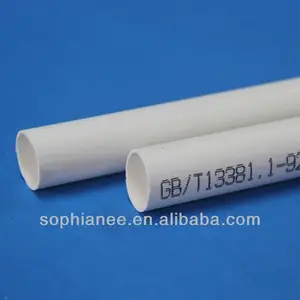 25mm pvc tuyau de conduit électrique