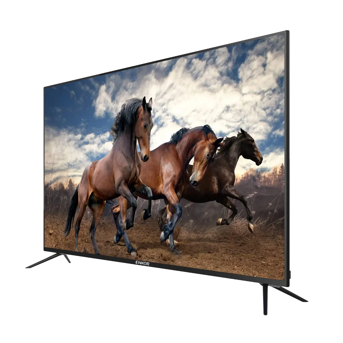चीन कारखाने सस्ते उच्च गुणवत्ता एंड्रॉयड बड़ा स्क्रीन hd टीवी 32 39 40 43 50 55 इंच एलईडी टीवी सेट SKD के साथ सीबीयू
