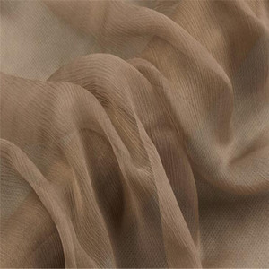 Sciarpe morbide personalizzate in tessuto di seta crêpe Georgette Crinkle Chiffon per la casa in tessuto scialle sari - Product Image 1