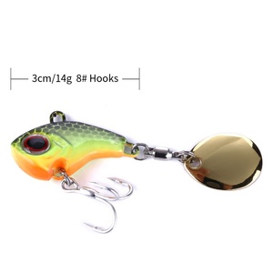 Señuelo de Pesca Giratorio Mini VIB de Metal para Hielo, 9g, 14g, 16g, 21g, para Pesca Jigging en Ríos y Lagos - ¡Venta Caliente! - Product Image 4
