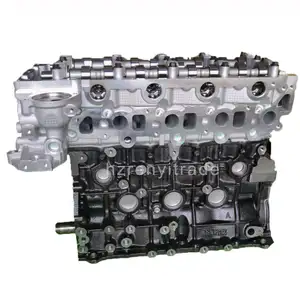 Blok Panjang Mesin Diesel 4j1 Baru untuk ISUZU NKR 3.0 TD 4JJ1 Mesin DMAX 3000 CC Mesin Bare Turbo 4 Hitachi ZAX180-3 Silinder