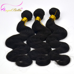 Angelbella pelo indio extensiones proveedor por mayor de materia prima sin procesar Virgen pelo humano indio Natural - Product Image 5