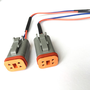 Wasserdichter elektrischer deutsch DT-Stecker DT06/DT04 <span class=keywords><strong>2</strong></span>/<span class=keywords><strong>3</strong></span>/4/6/8 Pin Motor/Getriebe für Auto, Bus, Motor, LKW-Kabelbaum - Product Image 4