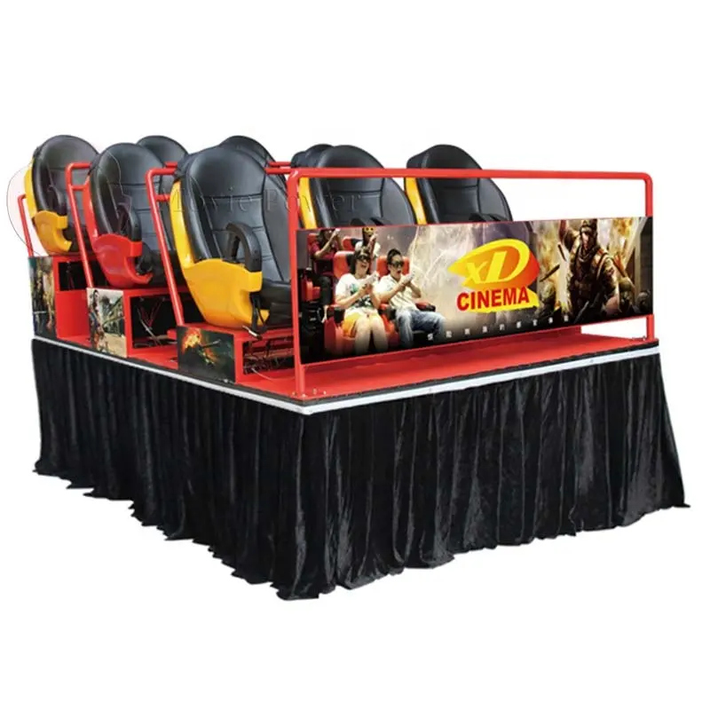 Plateforme de simulateur de cinéma 5D 9D 12D, équipement de chaises de cinéma à domicile, cinéma dynamique, en stock