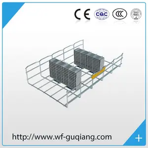 गर्म स्नान जस्ती तार जाल टोकरी केबल ट्रे