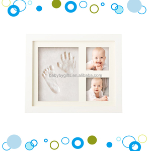 BABYBY Produttore hotsale new fashion bambino footprint e handprint/baby photo frame - Product Image 1
