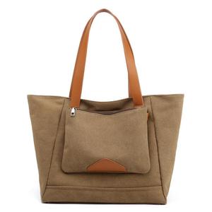 Bolso grande de compras de lona de algodón para mujer - Product Image 2
