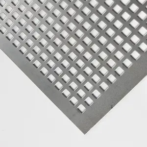 stainless steel perforated sheet pitch / Punching hole mesh sheet / ss 304 316 round hole perforated mesh