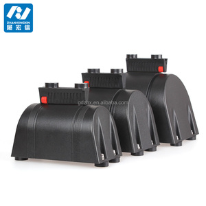 Prodotto per barriere stradali con cintura retrattile con montaggio a parete in plastica a scomparsa - Product Image 5