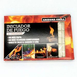 Ccicc FS-016 Factory Direct White Fire Starter Cubes Solid Fuel Wood Long-Lasting Odorless Firelighters for <strong>BBQ</strong> &amp; Camping Grills - Product Image 2