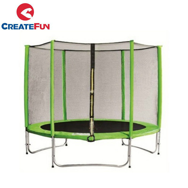 CreateFun 5ft niños saltando de cama equipo de gimnasio al aire libre grande tramoline con cerramiento