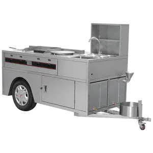 Restaurant fast Snack Car Trailer fast Food Carts used fast food equipment