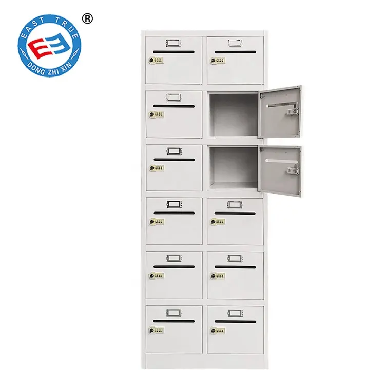 Staal Wandmontage Mailbox Elektronische Locker Brief Doos Appartement Metalen Post Pakketservice Mail Box