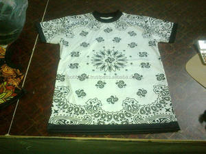 T-shirt en coton à col rond pour impression par sublimation intégrale, promotionnel, impression 3D intégrale, t-shirts pour impression par sublimation - Product Image 4