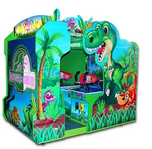 Hot Koop Muntautomaat Arcade Indoor Amusement Kids Schieten Game Machine Dinosaurus Hunter Shooting Game Voor Verkoop