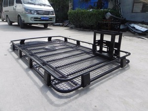 Portaequipajes de Techo 4X4 <span class=keywords><strong>para</strong></span> Discovery <span class=keywords><strong>para</strong></span> Defender, Montaje en Canaleta, Portaequipajes de Techo Completo <span class=keywords><strong>para</strong></span> Automóvil - Product Image 3