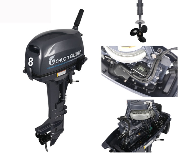 China Quality 2 Stroke 8HP Outboard Boat Motor Cheaper Than Japanese Brand