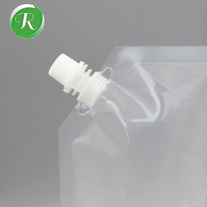 도매 와인/물/오일 플라스틱 포장 스파우트 파우치 / 액체 스파우트 파우치 - Product Image 4