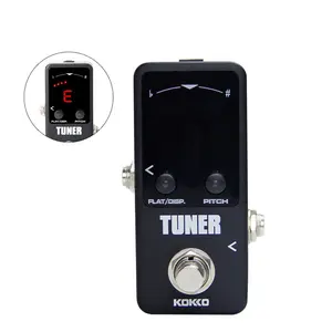 Kokko Flanger FTN2 Mini LED Screen Tuner Guitar Effect Pedal Portable Guitar Pedal Guitar Accessories