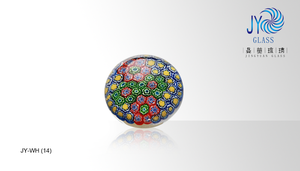 <span class=keywords><strong>Boule</strong></span> de <span class=keywords><strong>verre</strong></span> colorée Millefiori Art presse-papiers <span class=keywords><strong>boule</strong></span> de <span class=keywords><strong>verre</strong></span> <span class=keywords><strong>soufflé</strong></span> avec motifs d'ornement pour la décoration de la maison - Product Image 6