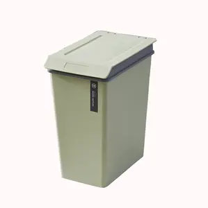 Wholesale plastic large trash bin bedroom dustbin trashcan outdoor