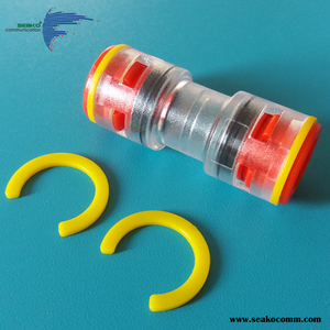 Mẫu miễn phí microduct Push Fit nối thiết bị sợi quang microduct Coupler - Product Image 3