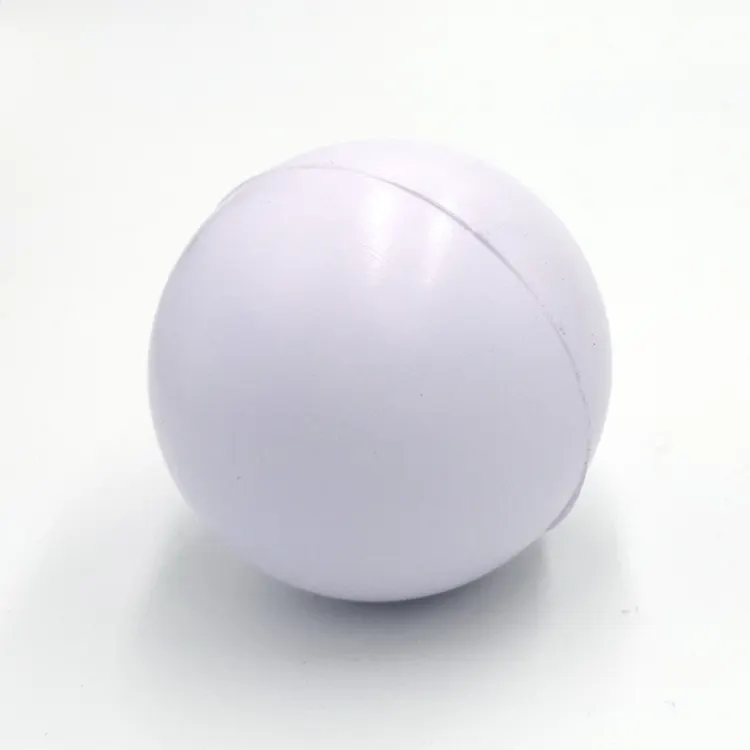 קידום מכירות מותאם אישית לוגו אנטי לחץ צעצוע ריק קצף כדור מתח