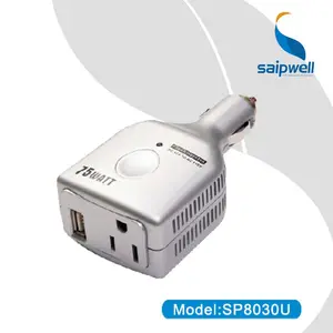 Saip/Saipwell DC 12V a AC 110V o 220V di Alta Qualità Auto Inverter con USB Per Auto del Convertitore del caricatore USA Inverter di Potenza Auto