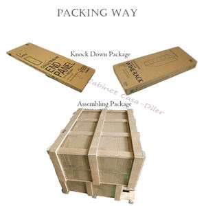 خزائن مطبخ مسطحة قابلة للتركيب من الخشب الصلب بضمان 5 سنوات من KCMA - Product Image 6