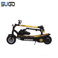 250W katlanmış elektrikli scooter ile yetişkin için koltuk