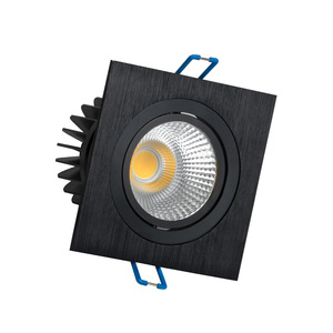 GOSUN <span class=keywords><strong>Square</strong></span> 8W 2-arah berkedip dapat diputar gratis CRI90/97 langit-langit tersembunyi <span class=keywords><strong>LED</strong></span> <span class=keywords><strong>downlight</strong></span> untuk pencahayaan komersial dalam ruangan