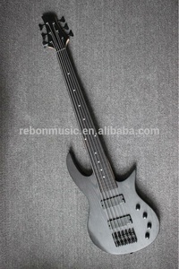 กีตาร์เบสไฟฟ้าไร้เฟรต 6 สาย ยี่ห้อ Weifang Rebon ตัวบอดี้ทำจากไม้แอช - Product Image 2
