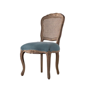 Groothandel Franse Country Meubelen Antieke Rotan Houten Eetkamer Rustieke Eiken Massief Hout Gesneden Fauteuils