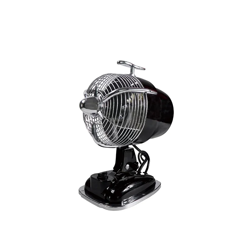 220V Spanning 6Inch Nieuwe Stijl Plastic Metalen Antiek Retro Bureau Tafel Fan