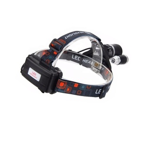 <span class=keywords><strong>Headlamp</strong></span> Daya Tinggi 2000 Lumen 3 * T6 Kepala Lampu Obor 4 Mode Tahan Air Aluminium 10W Lentera Pertambangan Isi Ulang Lampu Kepala Led